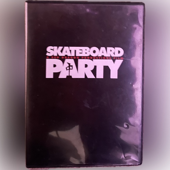 SKATEBOARD PARTY DVD BY RED DRAGON PRODUCTIONS includes sticker!!!! - Picture 1 of 3